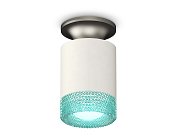 Комплект накладного светильника с композитным хрусталем Ambrella light XS6301162 Techno