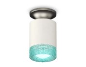 Комплект накладного светильника с композитным хрусталем Ambrella light XS6301162 Techno
