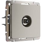 розетка ТВ оконечная Werkel W1283004 Встраиваемые механизмы дымчатый a069469