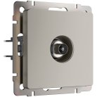 розетка ТВ оконечная Werkel W1283004 Встраиваемые механизмы дымчатый a069469