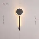 Бра MARA Размер S. Цвет Черный. Белый свет Lampatron 6511-17640