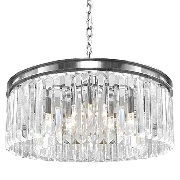 Подвесная люстра RH Odeon Chandelier Silver 65 ImperiumLoft 156478-22 40.2946-2