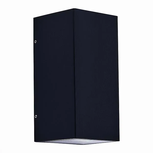 Светильник уличный настенный Черный GU10 2*35W ST Luce SL9002.411.01 CIPRIA