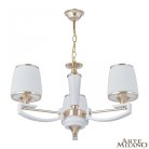 Люстра подвесная с плафонами 302457/3 Wh/Gd Arte Milano Florentia