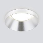 Встраиваемый светильник Elektrostandard 111 MR16 серебро Disc a053335