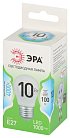 Лампочка светодиодная ЭРА LED P45-10W-840-E27 GL