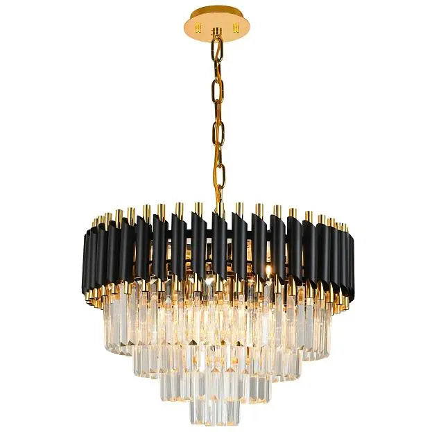 Подвесная люстра NATALI KOVALTSEVA DARIAN 76017/10C GOLD BLACK Подвесная люстра NATALI KOVALTSEVA DARIAN 76017/10C GOLD BLACK