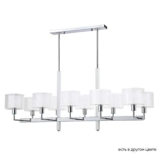 Подвесная люстра Crystal Lux Maestro SP-PL10 L1100 Chrome Подвесная люстра Crystal Lux Maestro SP-PL10 L1100 Chrome