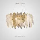 Кольцевые люстры и светильники RISSA R 14 ламп. Lampatron 3059-7455