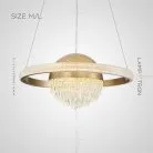 Кольцевые люстры и светильники ZARINA Размер M Lampatron 6366-17105