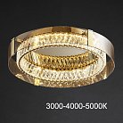 Потолочная люстра PERSEY D80 Grey Трех ImperiumLoft 223752-23 persey01