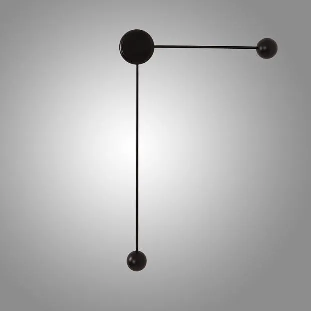 Настенный светильник DOTS C Black Left ImperiumLoft 346280-26 DOTS-SLIM01