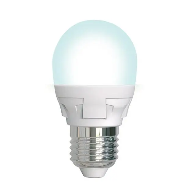 Лампочка светодиодная Uniel LED-G45 7W/4000K/E27/FR/DIM PLP01WH картон Лампочка светодиодная Uniel LED-G45 7W/4000K/E27/FR/DIM PLP01WH картон