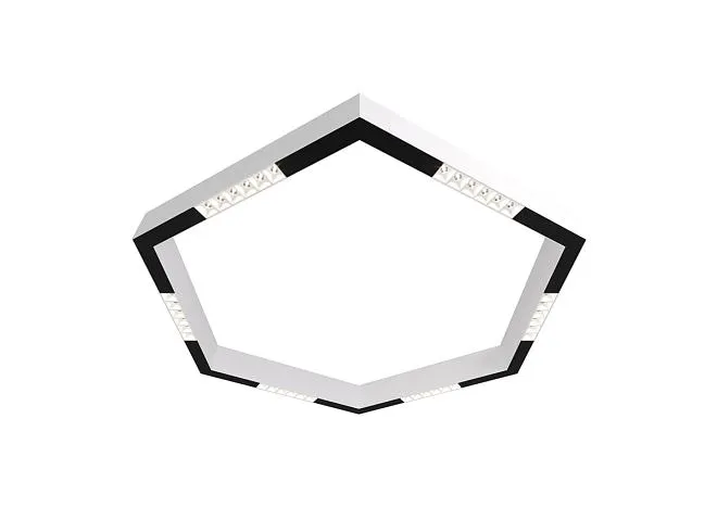 Накладной светодиодный светильник 0,9м 36Вт 34° Donolux dl18515с111w36.34.900wb Eye-hex Накладной светодиодный светильник 0,9м 36Вт 34° Donolux dl18515с111w36.34.900wb Eye-hex