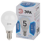 Лампочка светодиодная ЭРА LED P45-5W-840-E14