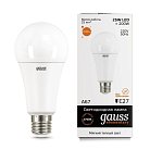 Лампа Gauss 73215 E27 25W 2700K груша матовая Elementary