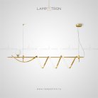 Реечный, рядный светильник COURT Теплый свет Lampatron court-warm-light 5217-13312