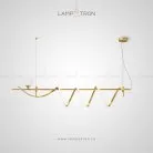 Реечный, рядный светильник COURT Теплый свет Lampatron court-warm-light 5217-13312