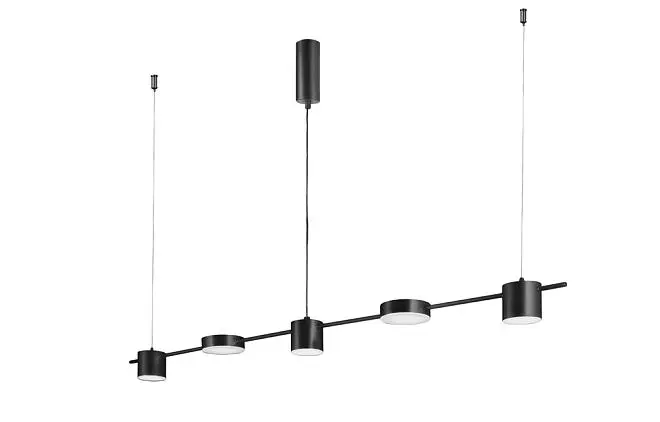 Подвесной светильник Crystal Lux TRISTAN SP5 L1200 BLACK Подвесной светильник Crystal Lux TRISTAN SP5 L1200 BLACK