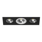 Встраиваемый светильник Lightstar i837070607 INTERO 111 Triple QUADRO