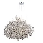 Подвесная люстра AM Group FACETED SP21 SILVER FACETED