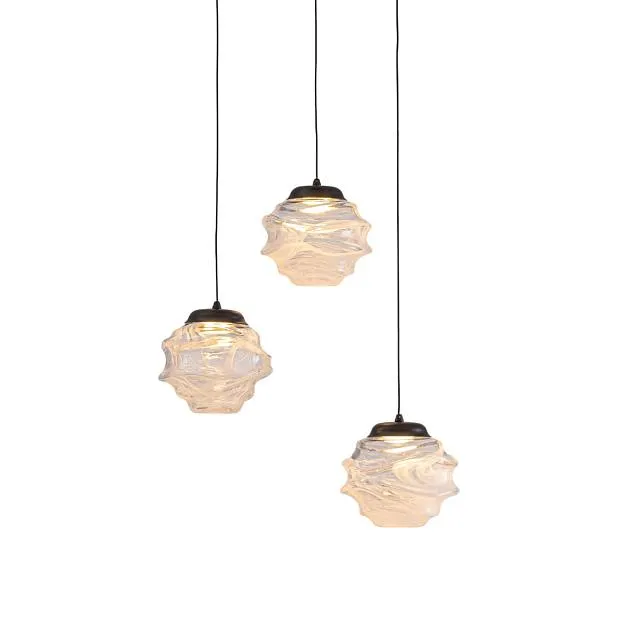 Подвесной светильник Delight Collection MD25030003-3A matt black/clear Подвесной светильник Delight Collection MD25030003-3A matt black/clear