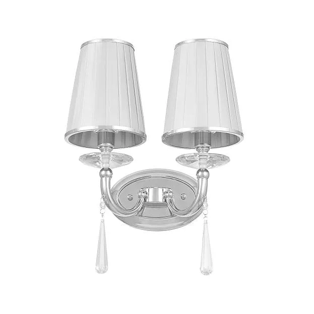 Бра Lumina Deco LDW 1200-2W CHR Fabione Бра Lumina Deco LDW 1200-2W CHR Fabione
