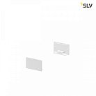 Заглушка плоская для плоского профиля, 2шт., белый SLV 1000560 GRAZIA 20