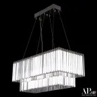 Люстра светодиодная хрустальная APL LED SH11.74.C.Gd.4000 Sicilia