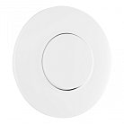 Выключатель круглый одноклавишный с рамкой белый пластик Arte Milano SET08-1-30-1 white