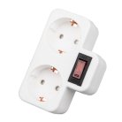 Разветвитель сетевой Uniel S-GES2-16PB WHITE