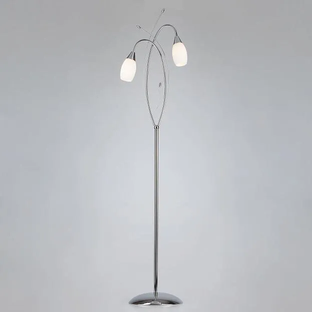 Торшер Eurosvet 22080/2F хром Ginevra 00000058609