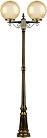 Наземный фонарь Oasis Light 88209PGA Gb Globo Prism gold