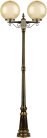 Наземный фонарь Oasis Light 88209PGA Gb Globo Prism gold