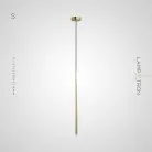 Подвесной светильник LAIRD Размер S. Цвет Золото Lampatron 3708-9174