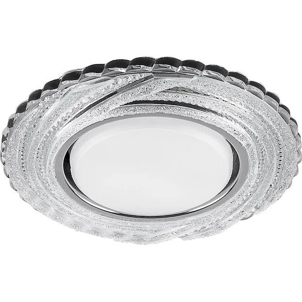 Светильник встраиваемый с белой LED подсветкой Feron 40504 CD4037