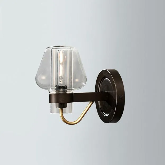 Бра MONTALEMBERT SCONCE BY Studios Черный, Прозрачный ImperiumLoft 178298-26 TWINKLE-WALL01