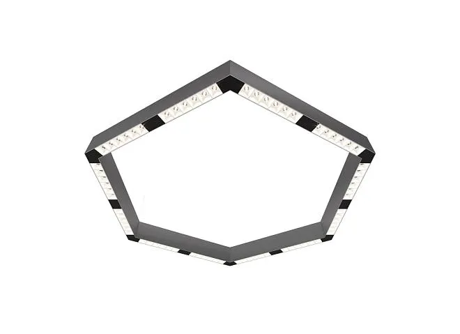 Накладной светодиодный светильник 0,9м 72Вт 48° Donolux dl18515с111а72.48.900wb Eye-hex Накладной светодиодный светильник 0,9м 72Вт 48° Donolux dl18515с111а72.48.900wb Eye-hex