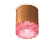 Комплект накладного светильника с композитным хрусталем Ambrella light XS7404030 Techno