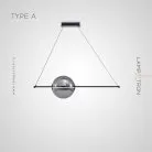 Реечный, рядный светильник OLAFUR Тип A Lampatron olafur-a 6927-18990