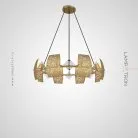 Кольцевые люстры и светильники DROPLET Размер M. 8 ламп. Lampatron 2432-5342