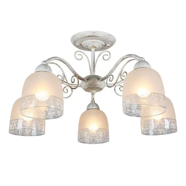 Люстра потолочная Omnilux OML-54907-05 Ferraro Люстра потолочная Omnilux OML-54907-05 Ferraro
