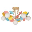 Потолочная люстра Arte Lamp A1369PL-7MD PEACOCK