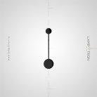 Бра DOTS SLIM Размер S. Цвет черный Lampatron dots-slim-bl-s-warm 3170-23496