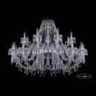 Люстра хрустальная Bohemia 1403/16+8/460 Ni