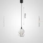 Подвесной светильник WOD Цвет Жемчужно-черный Lampatron wod-black 8333-22715