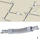 Гибкий угловой коннектор Paulmann 96851 URail CM