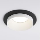 Встраиваемый светильник Elektrostandard 114 MR16 белый/черный Solar a053344