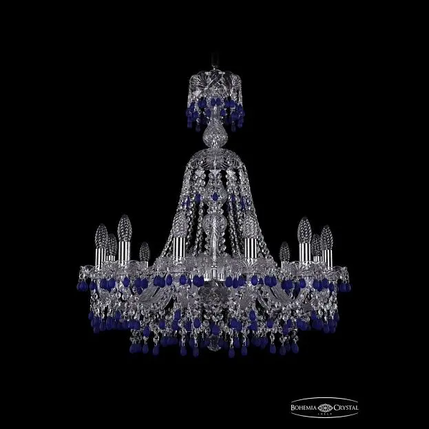 Люстра хрустальная Bohemia 1410/12/240/XL-74 Ni V3001 Люстра хрустальная Bohemia 1410/12/240/XL-74 Ni V3001