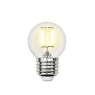 Лампочка светодиодная Uniel LED-G45-6W/NW/E27/CL GLA01TR картон